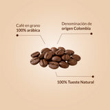 Café de Colombia Finca Mocatán Arábica Natural Lata 250 gr Grano