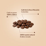 Café de Finca Mocatán 100% Colombia Natural 1kg grano