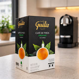 Cápsulas compatibles con Nespresso® - Café Orgánico de Finca Rainforest Alliance (180 uds)
