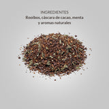 Roiboos Orgánico de Cacao y Menta 15 uds