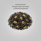 Té Negro Orgánico Earl Grey 15 uds