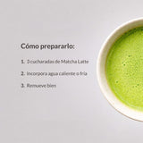Té Verde Matcha Latte Premium - Instantáneo Cremoso