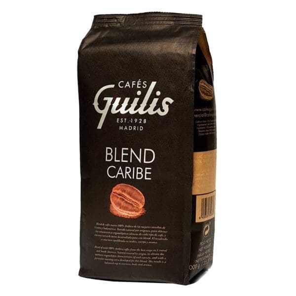café blend natural caribe 100% arábicacafés guilis
