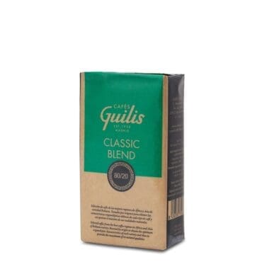 Café Blend Grano de Oro Mezcla 80/20 Arábica 80% 1 kg molido - Cafés Guilis