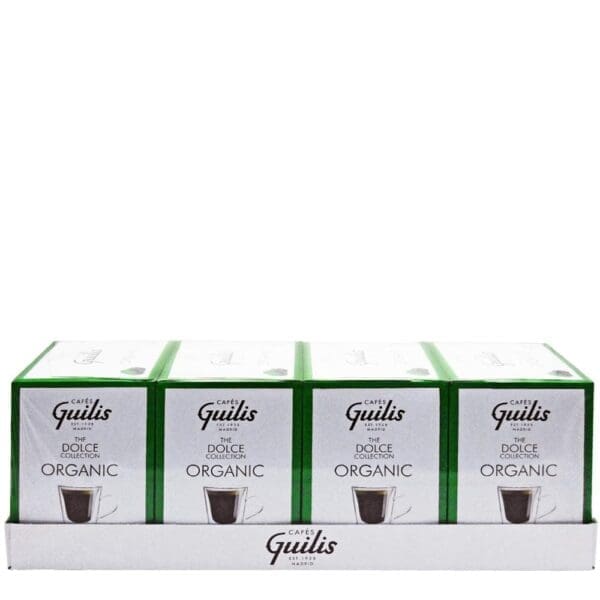 Café orgánico de cafés guilis compatible con Dolce Gusto