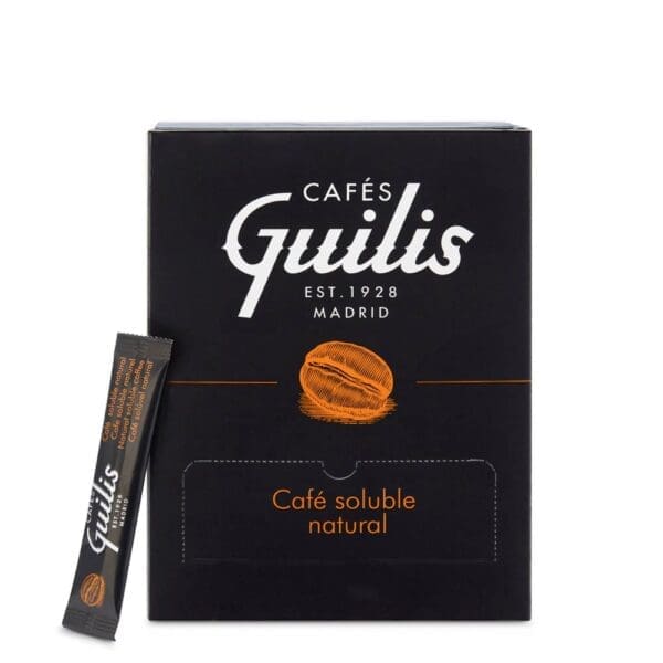 Cafés Guilis Café Soluble 100 sticks.